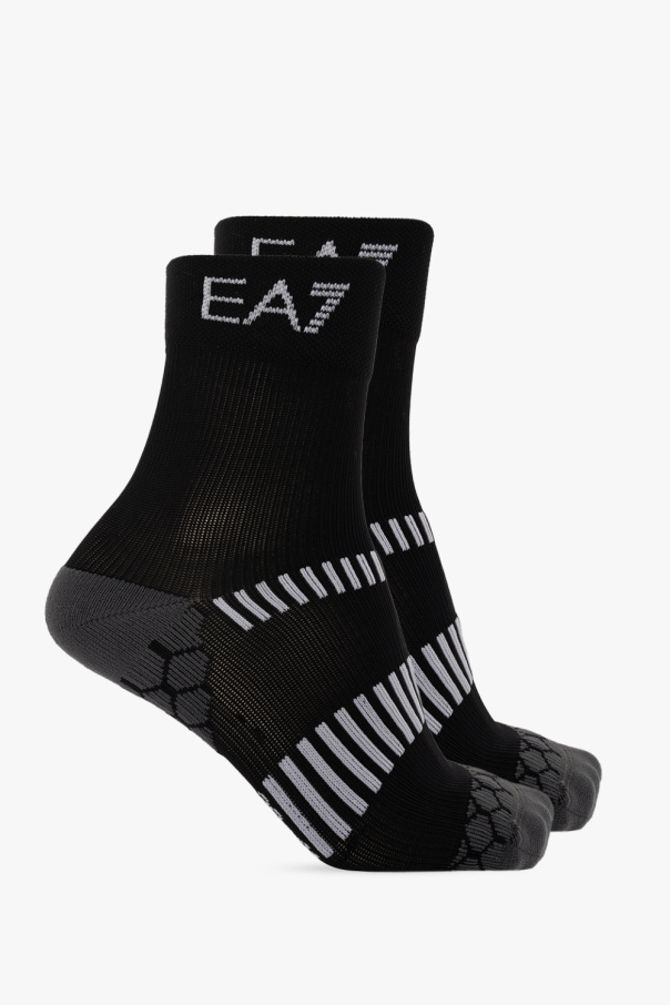 GenesinlifeShops Denmark pack EA7 Emporio Armani Black Socks 2